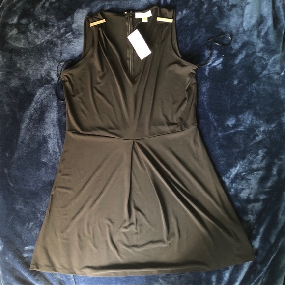 michael kors basics black dress
